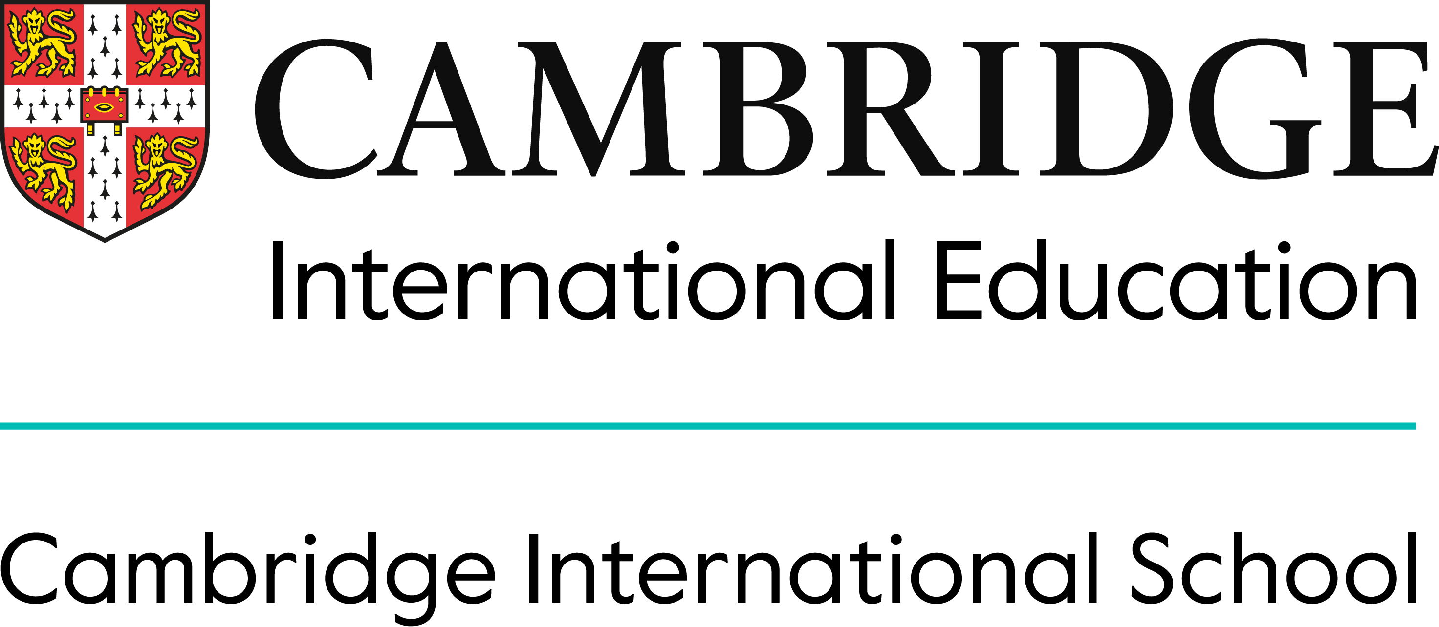 Cambridge Assessment International Education accreditation logo.